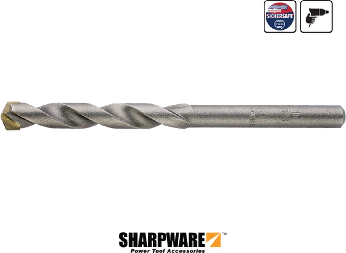 Sharpware Long Life - betonboor steenboor Ø 7mm - lengte 100mm - p/st.