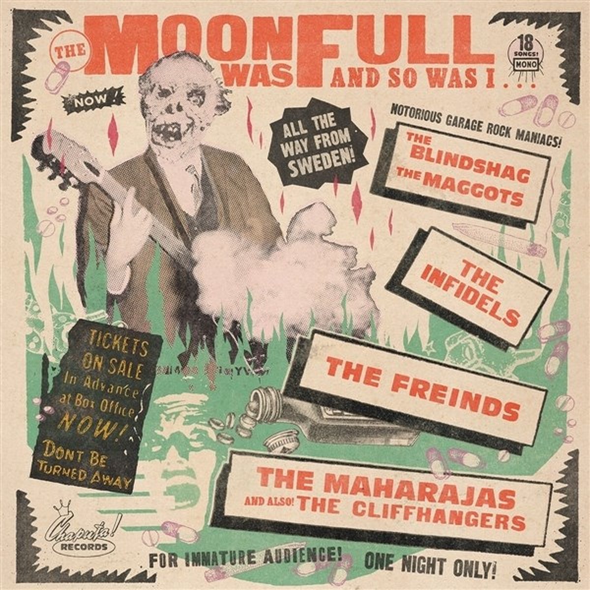 Various Artists - The Moon Was Full And So Was I... (LP)