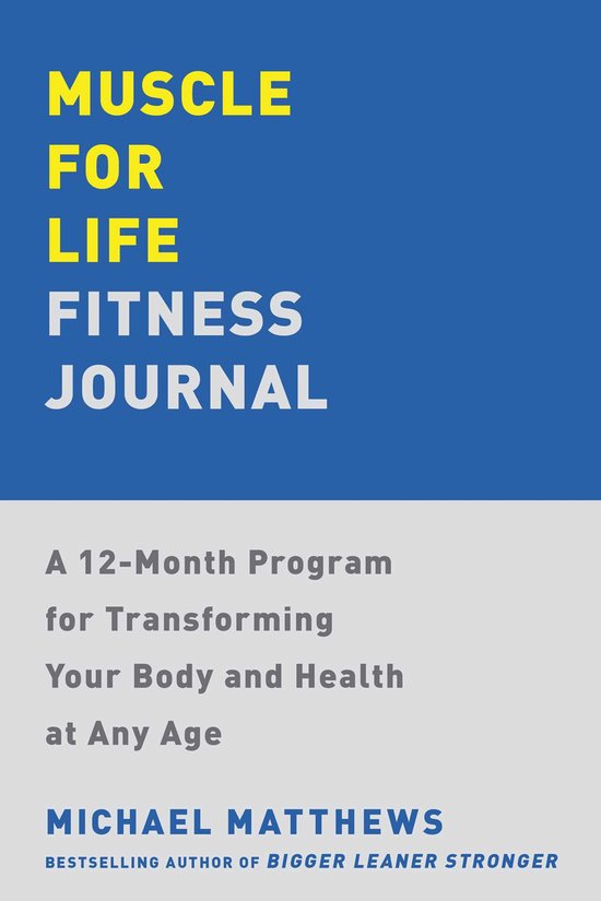 Muscle for Life- Muscle for Life Fitness Journal - cover