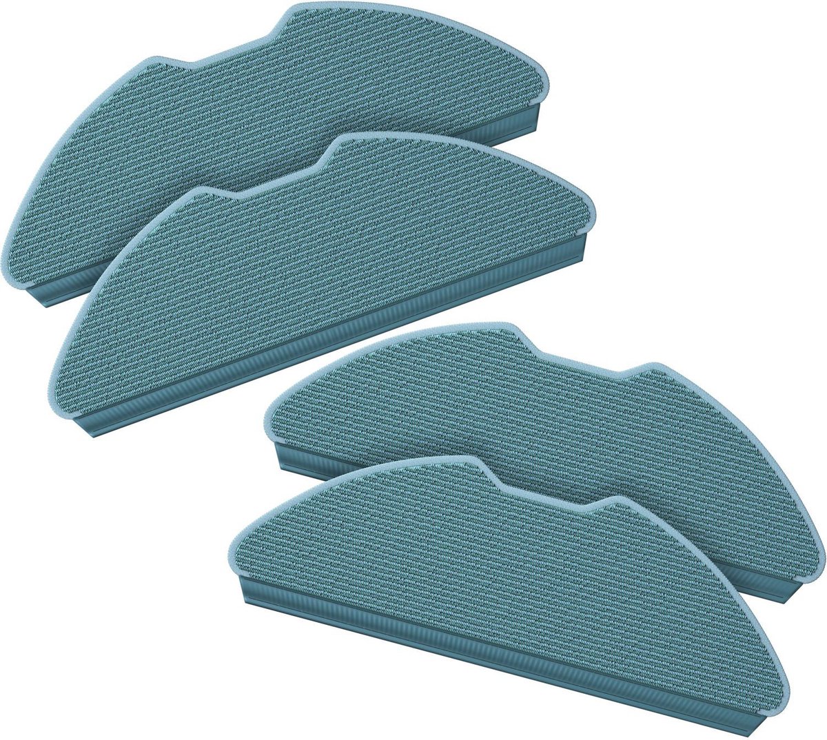 Plus.Parts Philips 2000 en HomeRun 3000 Aqua Dweilpads (4 Stuks, Plus.Parts® alternatief voor XV1430/00) Overig