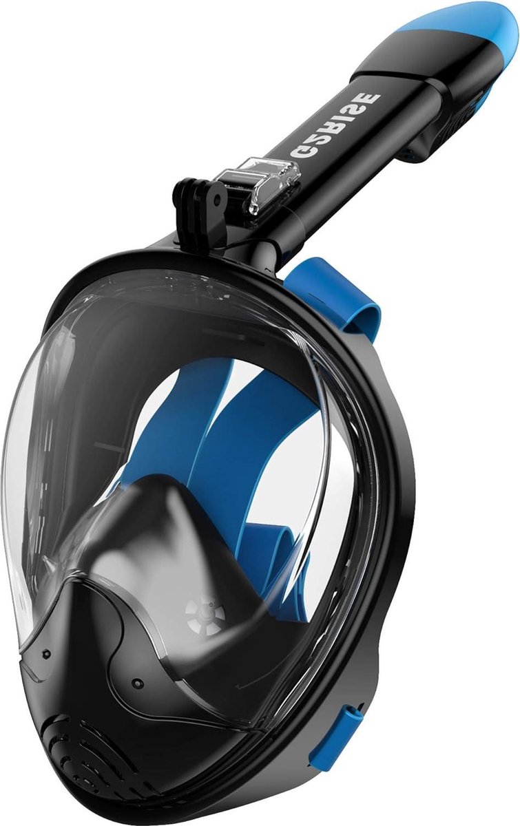 Snorkelmasker afneembare cameramontage anti-condens opvouwbaar design geavanceerd ademhalingssysteem snorkelen volwassenen kinderen Snorkelmasker