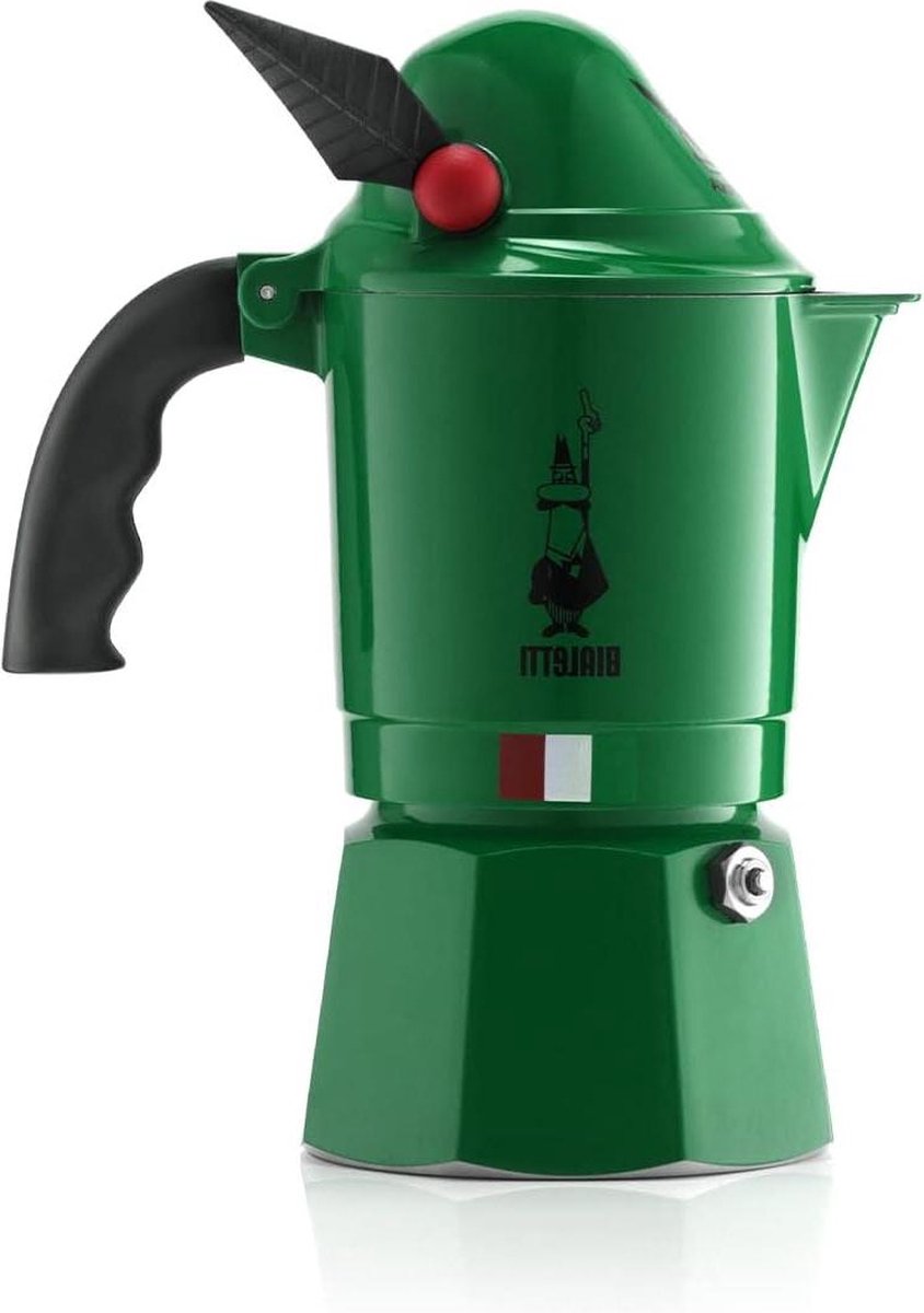 Moka Express Alpina - Espressomaker Op De Kookplaat - Echte Italiaanse Koffie