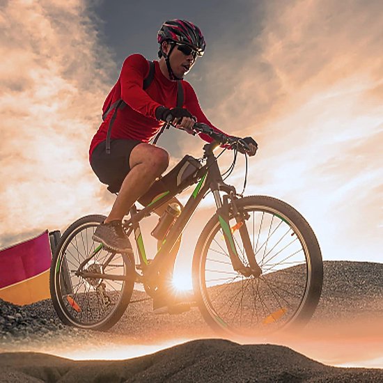 Fietszadel Met Gel - Schokdempend, Ademend & Ergonomisch Voor Stadsfiets, Mountainbike & Lange Afstanden