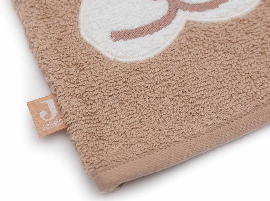 Jollein - Baby Washand Badstof - Jungle Jambo Cheetah van Jollein — afbeelding 2