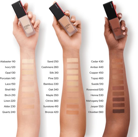 Shiseido Synchro Skin Self-Refreshing SPF 30 Foundation 30ml - 550 Jasper