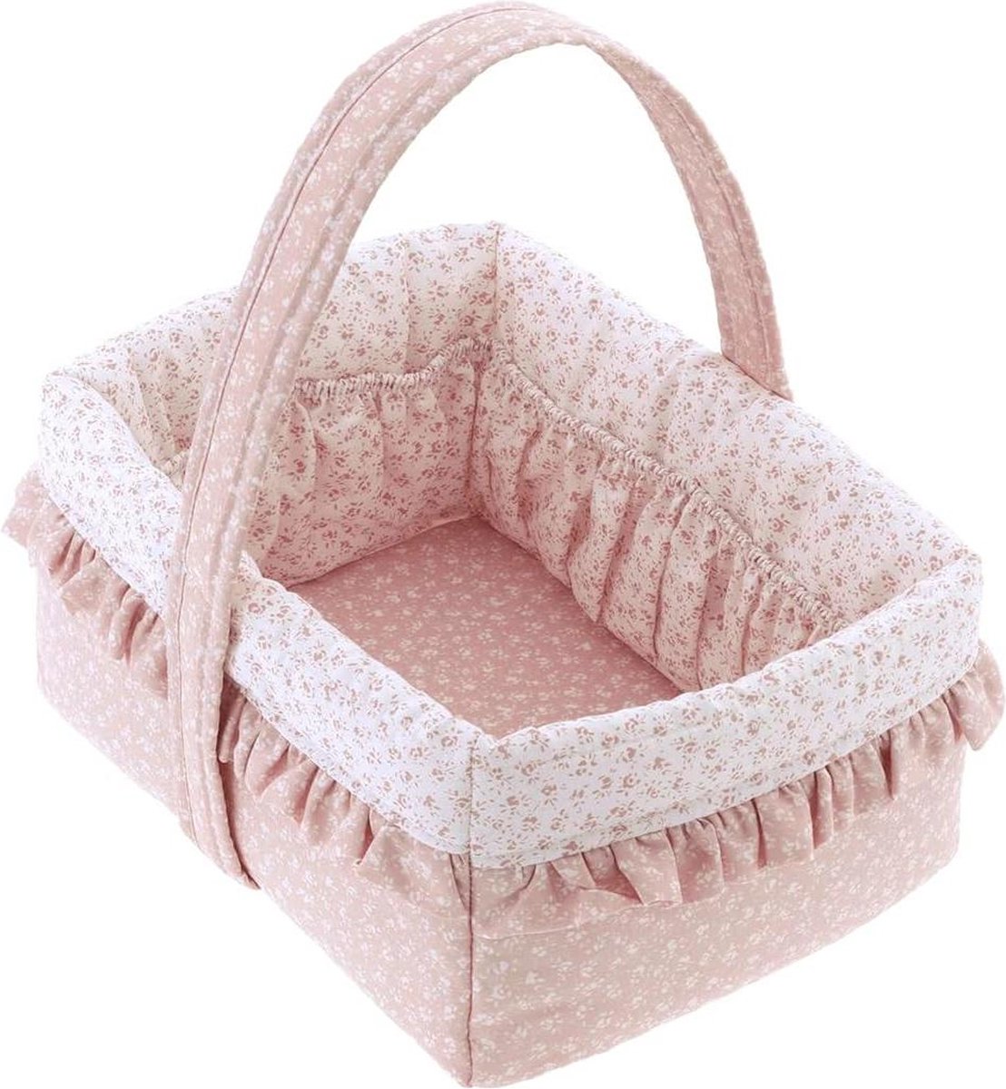 Goedkoopste Babymand voor pasgeborenen Liberty Pink - Opbergmand voor babyhygiëneartikelen - Multifunctionele luierorganizer verschoonmand