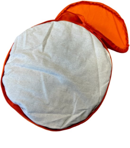 YogaStyles Meditatiekussen-PRO-RONDO Oranje van YogaStyles — afbeelding 5