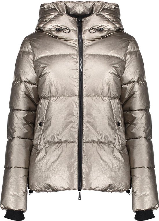 New Look CROPPED FAUX FUR - Winterjas - grey/grijs
