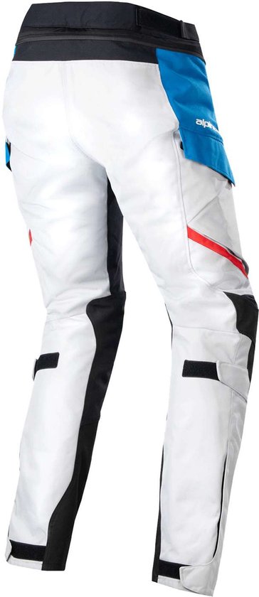 Alpinestars Honda Stella Andes V3 Drystar Broek IJsgrijs Blauw Helder Rood - Maat M - Broek