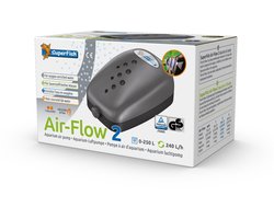 Superfish Air Flow 2 - Aquariumpomp - Beluchting - 2 uitgangen