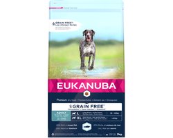 Eukanuba Adult Large Grain Free Zeevis - Hondenvoer - 3 kg