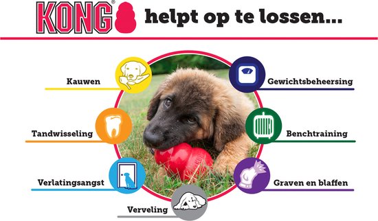 KONG Extreme – Honden Speelgoed – Rubber – Zwart - L - 13 tot 30 kg