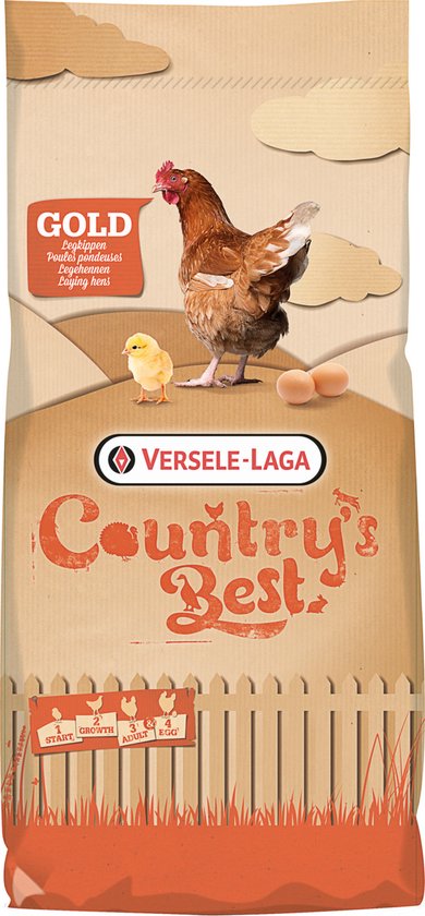 Versele-Laga Country`s Best Gold - Nourriture pour poulet - 20 kg