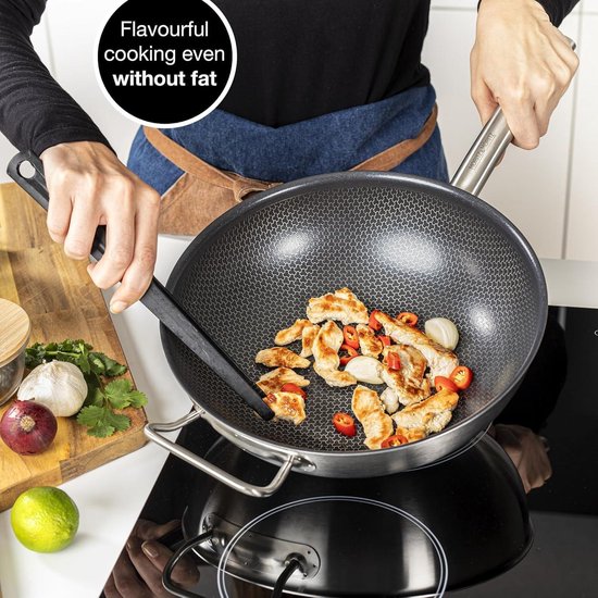 O...? Ja! De oPan 28 cm! Deze grote brunchpan oPan is perfect voor gezinnen met kinderen of maximaal 4 personen en ideaal voor het bereiden van pannenkoeken, crêpes, platbrood en eieren. Deze