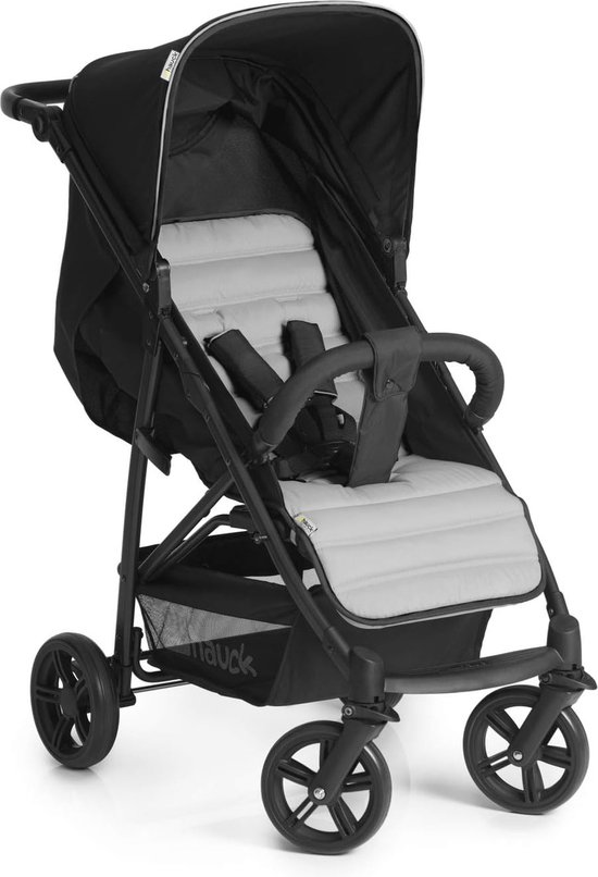 Ergobaby Metro3 Kinderwagen Buggy met kijkfunctie, babybuggy vanaf de leeftijd tot 22 kg (0-4 jaar), inklapbaar en autositz compatibel, in hoogte verstelbare handgreep, ergonomische zitting, onyx zwart