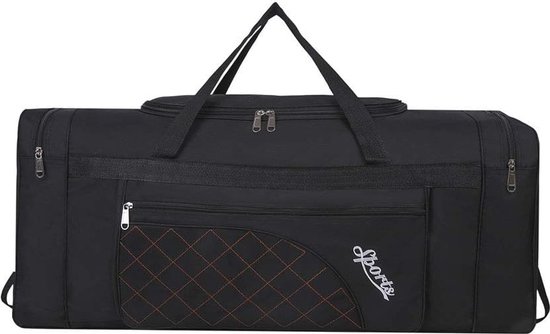 Opvouwbare 80L Sporttas met Schoen Compartiment - Lichtgewicht en Waterdicht