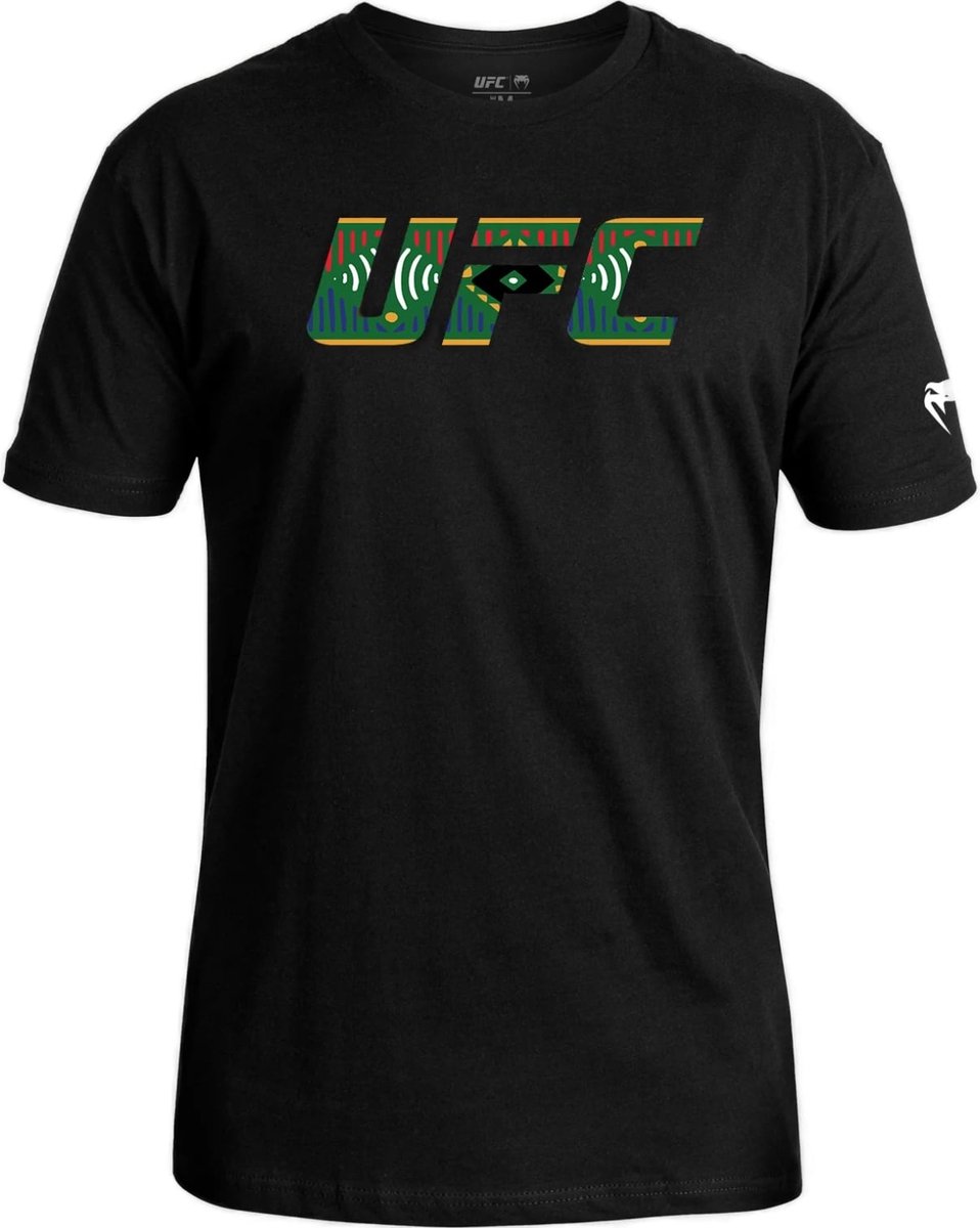 UFC x Venum Adrenaline Unrivaled T-shirt Dricus Du Plessis Zwart - M