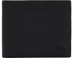 LACOSTE portemonnee Men's Classic Billfold Coin Wallet Noir zwart