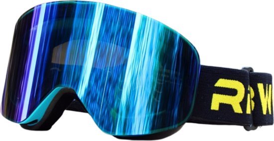 Bovista Ski Zonnebril - Skibril - Dames & Heren - Wintersport - UV-Bescherming - Winddicht - Ski Gadgets - Blauw