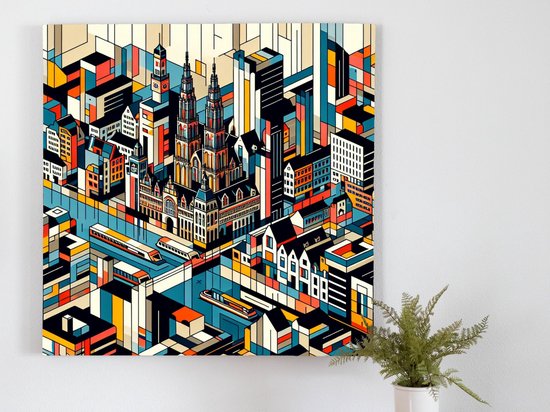 Kunstprint | Wanddecoratie | Canvas | 100 × 100 cm