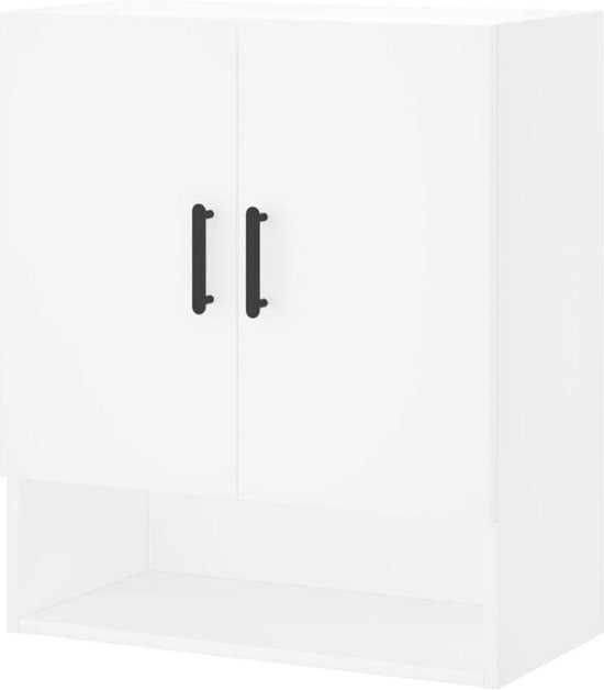vidaXL Wandkast 60x31x70 cm bewerkt hout oud houtkleurig, kast, halkast, bijzet kast, bijzetkast, gangkast, tv-kast, mediakast, kast voor woonkamer