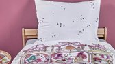 Beddinghouse Kids Mousehouse dekbedovertrek - Eenpersoons - 140x200/220 - Roze