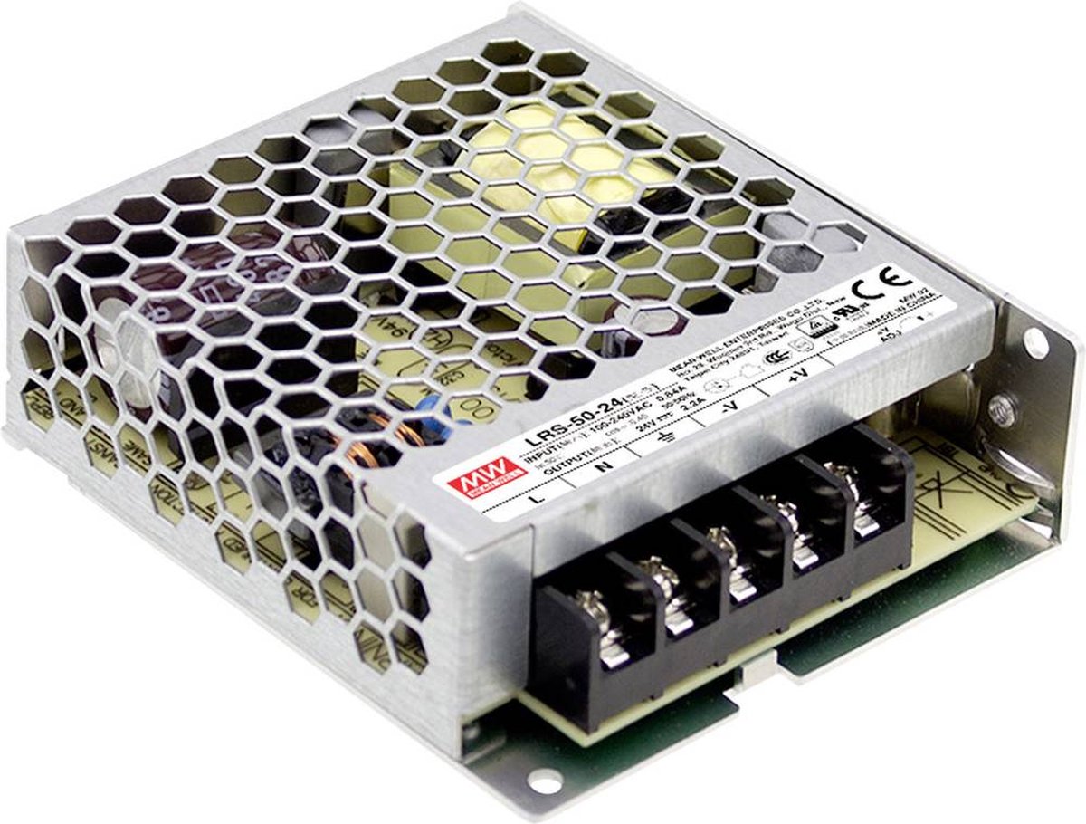 Mean Well LRS-50-15 Schakelnetvoedingsmodule 15 V/DC 3.4 A 51 W