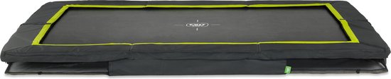 EXIT Silhouette inground sports trampoline 244x366cm - zwart