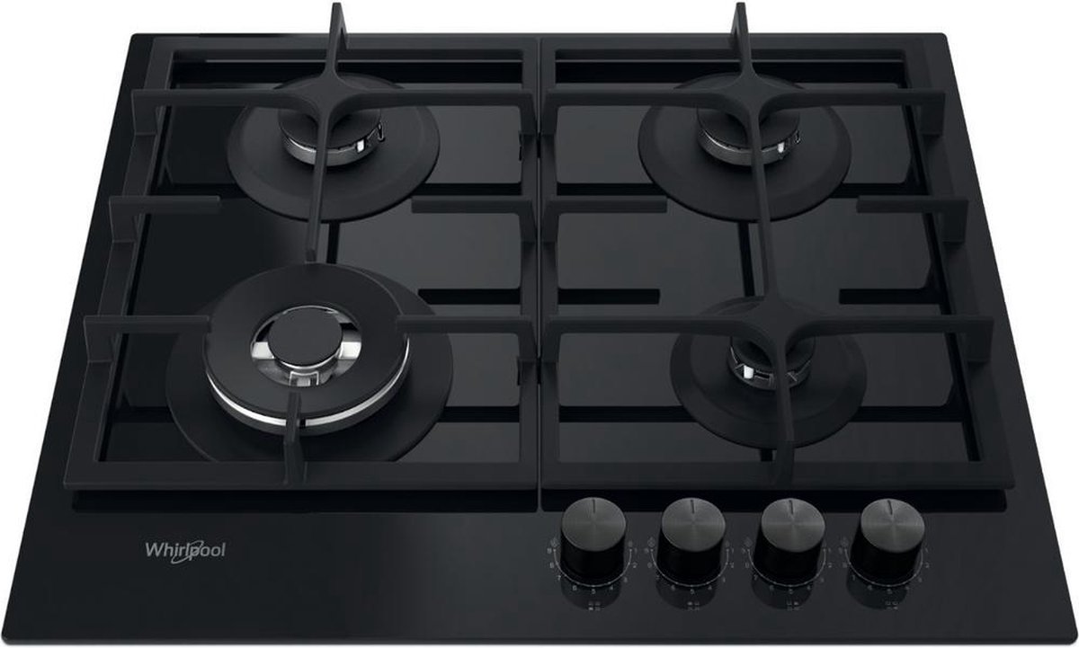 Whirlpool AKTL 629/NB1 Wit Ingebouwd 59 cm Gaskookplaat 4 zone(s)