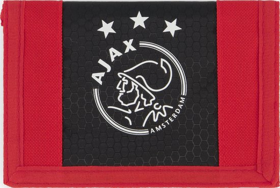 Ajax-portemonnee rood zwart XXX