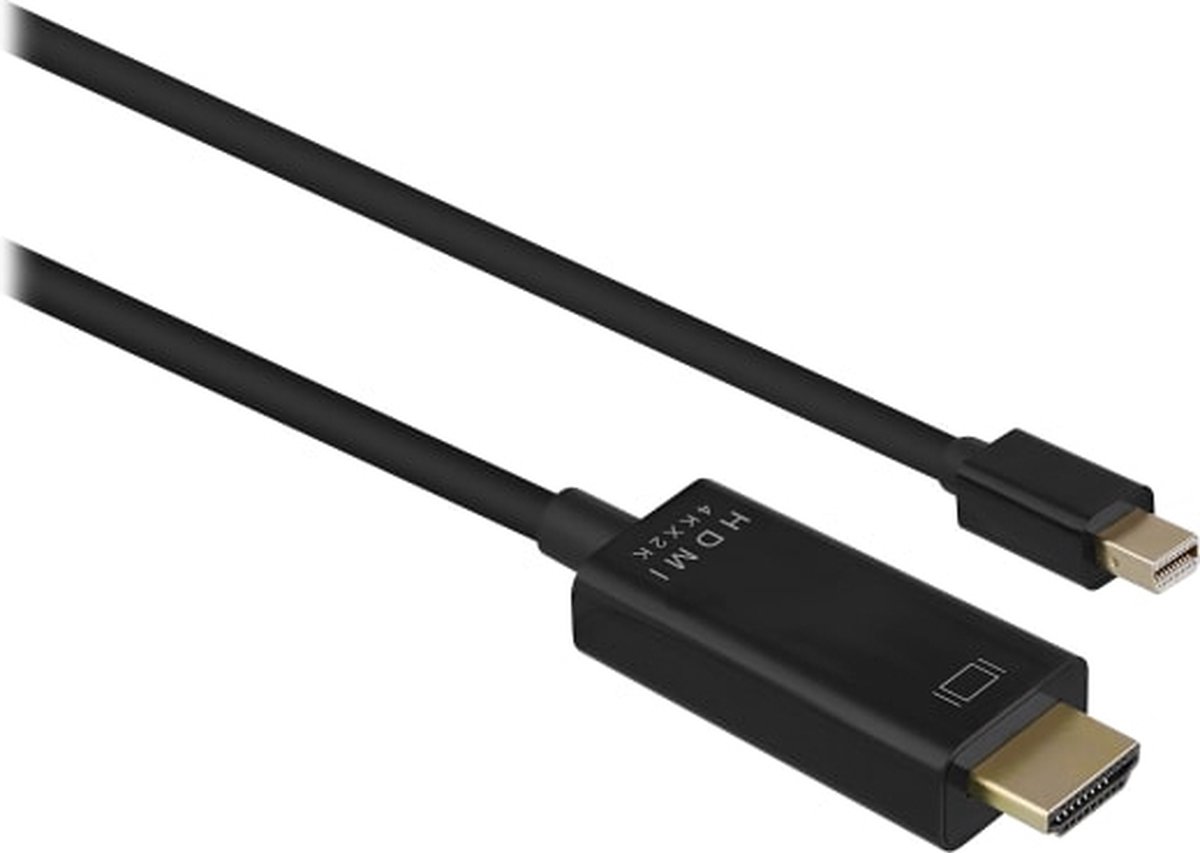 T'nB Cable HDMI Mini Displayport 2m HDMI Type A (Standaard) Zwart