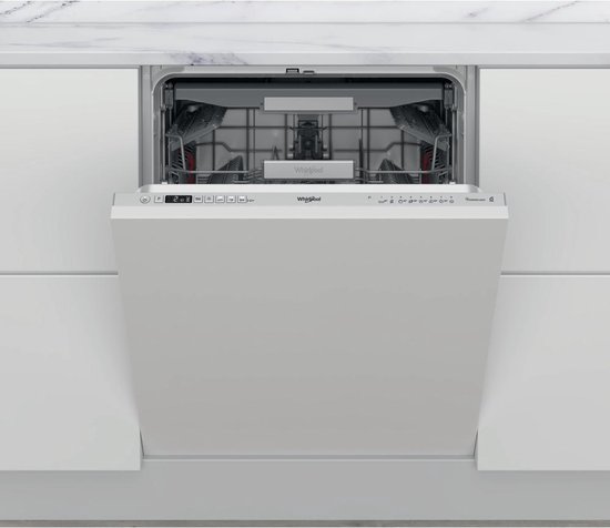 Whirlpool W0I D741A S - Volledig integreerbare Inbouwvaatwasser - Auto deur opening