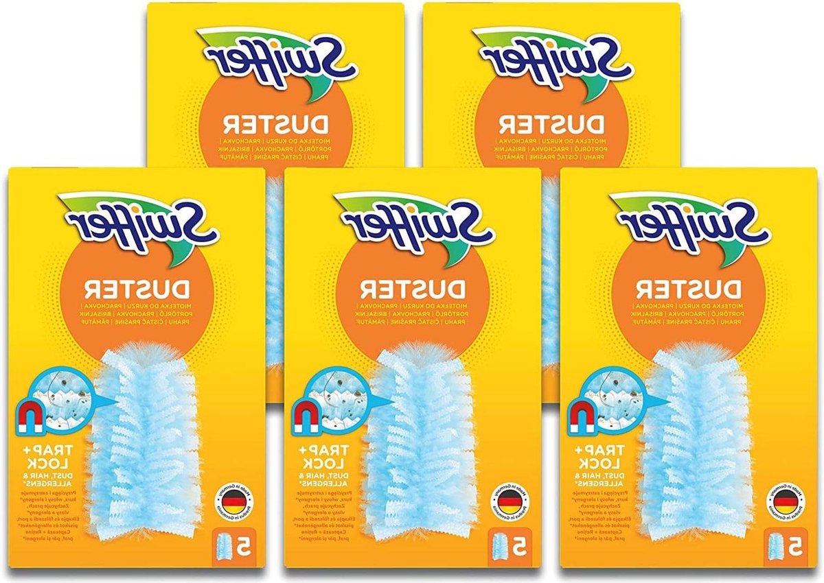 Goedkoopste Reserveinzetstukken stofplumeau - 25 stuks (5 x 5) - effectief stof verwijderen Plumeau