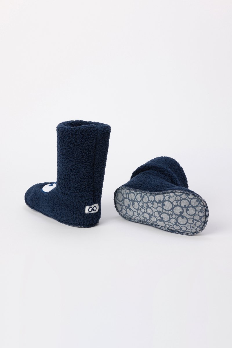 Woody boots donkerblauw 242-10-BOR-M 885