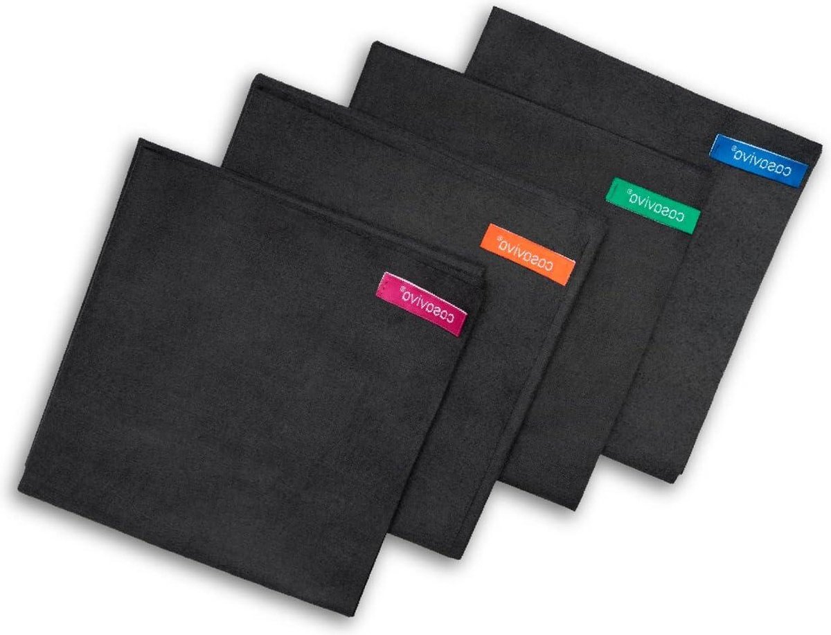 Magische microvezel doeken - ultra absorberend en duurzaam - ramen, keuken, auto's, hout, PC, smartphone - herbruikbaar - 55 x 55 cm.