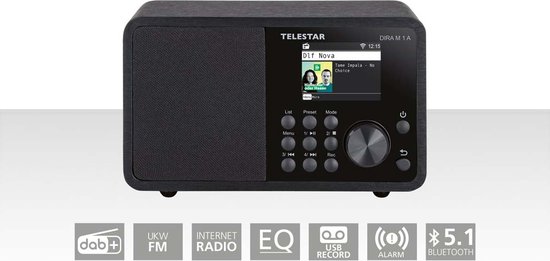 Telestar TOP IR 50 (Internet radio, Bluetooth, WiFi