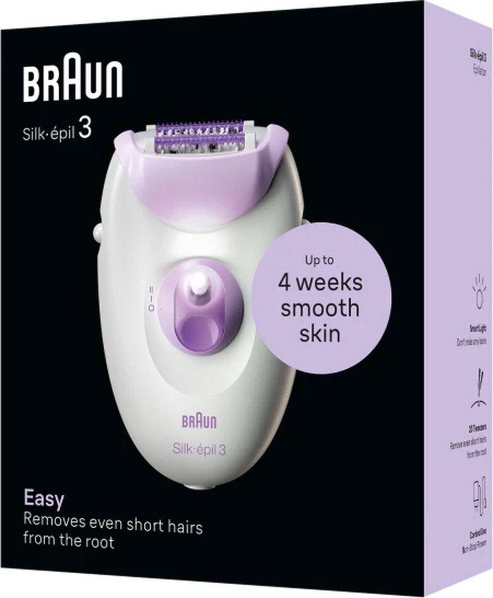 Braun Se3-000 Silk épil - LED onthaarder, 2 snelheden thumbnail 5