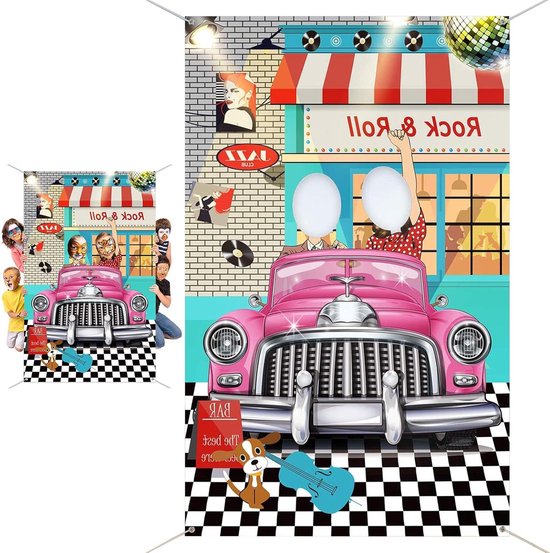70s Disco Party Banner Achtergrond 70's Disco Party Decoraties Boogie Grappige Disco Party Decor Kleurrijke Dans Party Borden voor Disco Thema Verjaardagsfeestje Benodigdheden Foto Booth Achtergrond