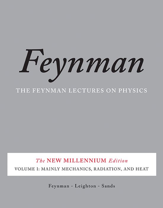 The Feynman Lectures on Physics, Vol. I - cover