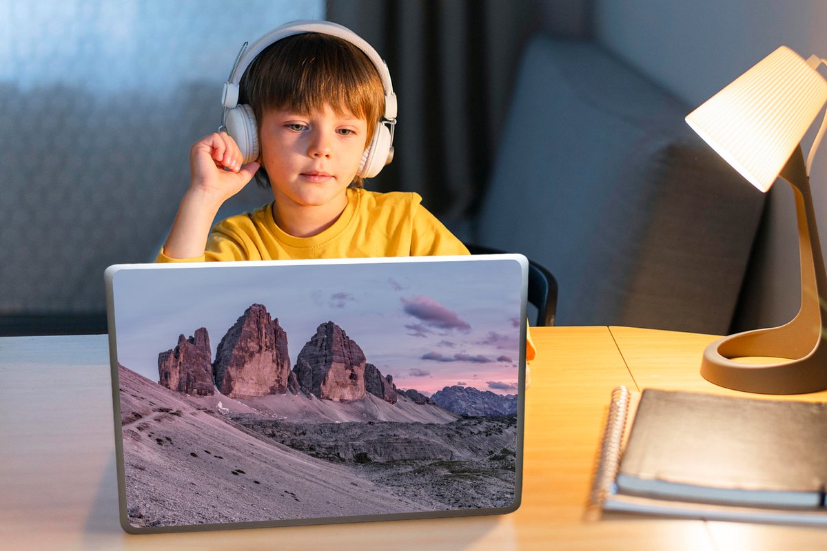 Laptop sticker - 14 inch - Tirol - Alpen - Berg - 32x5x23x5cm - Laptopstickers - Laptop skin - Cover
