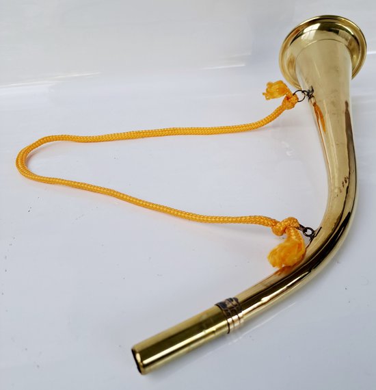 Klaroen trompet messing lengte 39 cm RAS221950 - klaroenen ...