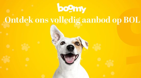 Boomy - Snacks pour chiens - Bâtonnets de cuir brut au poulet - 25cm - 4pcs - 400g