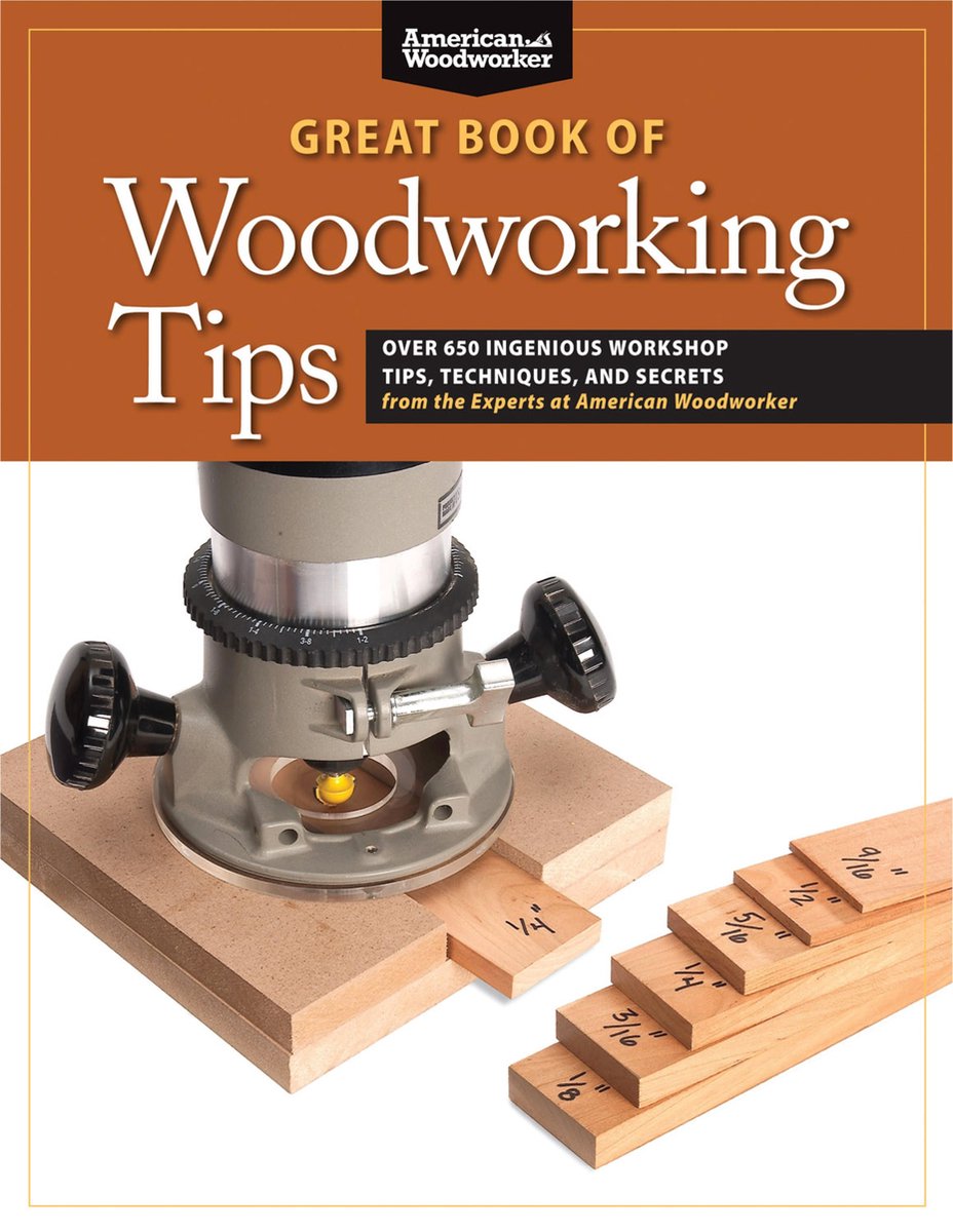 Omslag van Great Book of Woodworking Tips