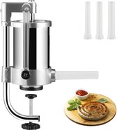 Bol.com Handmatige Worstmachine 15L voor Verse Worstjes en Churros - Roestvrij Staal Tafelklem aanbieding