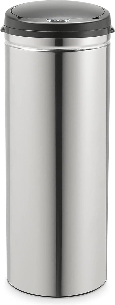 Goedkoopste Sensor Vuilnisemmer 50L - Roestvrij Staal Afvalemmer met Automatische Opening