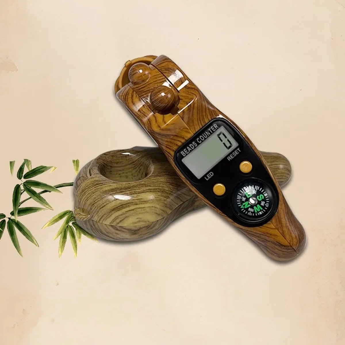Xcruiser Lcd Tally Teller Draagbare Digitale Kralen Counter Vinger Spel Speelgoed Handleiding Reset Decompress Relax Tool 0-9999