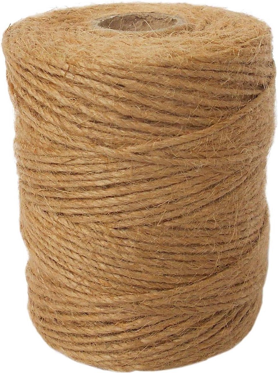 333 voet Jute touw voor decoratie en tuinieren - Perfect voor DIY en ambachten