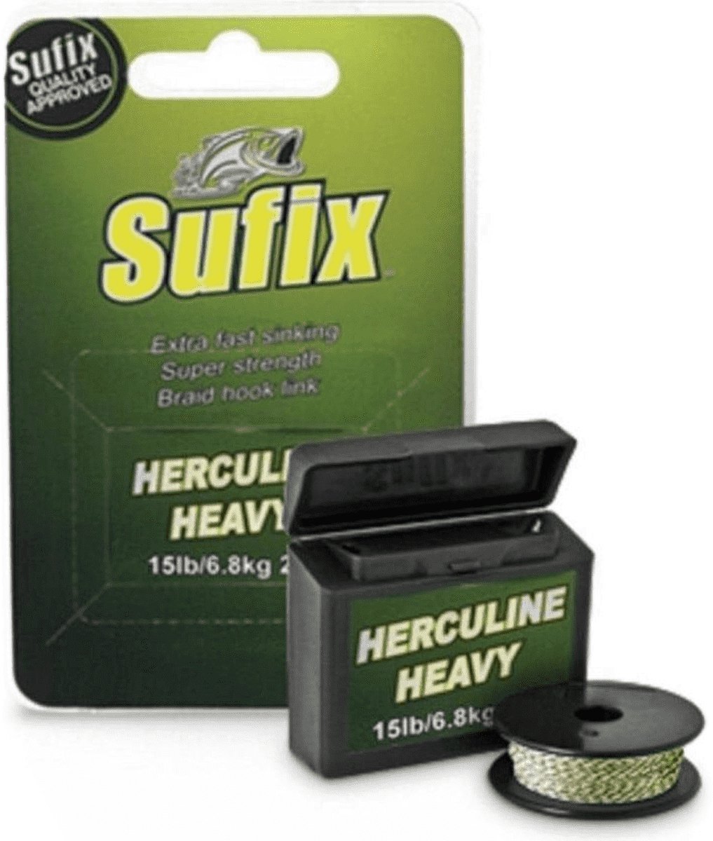 Sufix Herculine Heavy | 20m 20lb Bruin - Wit