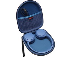 Hoofdtelefoontas voor draadloze Bluetooth hoofdtelefoon Sony WH-CH520 WH-CH510 - on-ear hoofdtelefoon case blauw