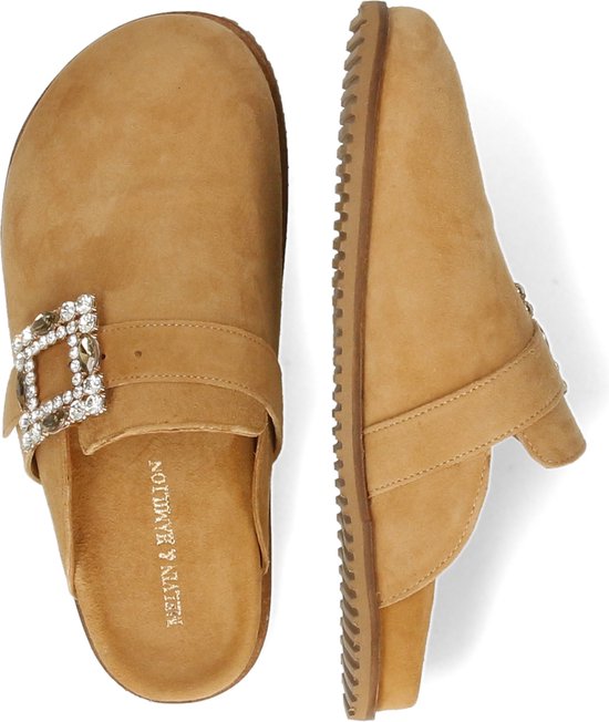 guoluofei Klompen voor vrouwen, dames klompen - muiltjes huisslippers met ondersteuning van de voetboog en verstelbare gesp, Bruin, 39 EU guoluofei Klompen voor vrouwen, dames klompen - muiltjes huisslippers met ondersteuning van de voetboog en verstelbare gesp, Bruin, 39 EU